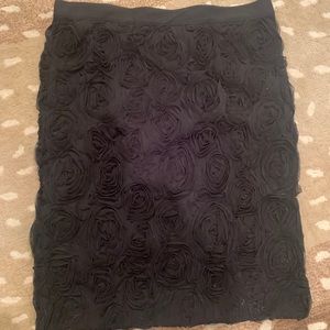 NWT Banana Republic Tulle Floral Pencil Skirt